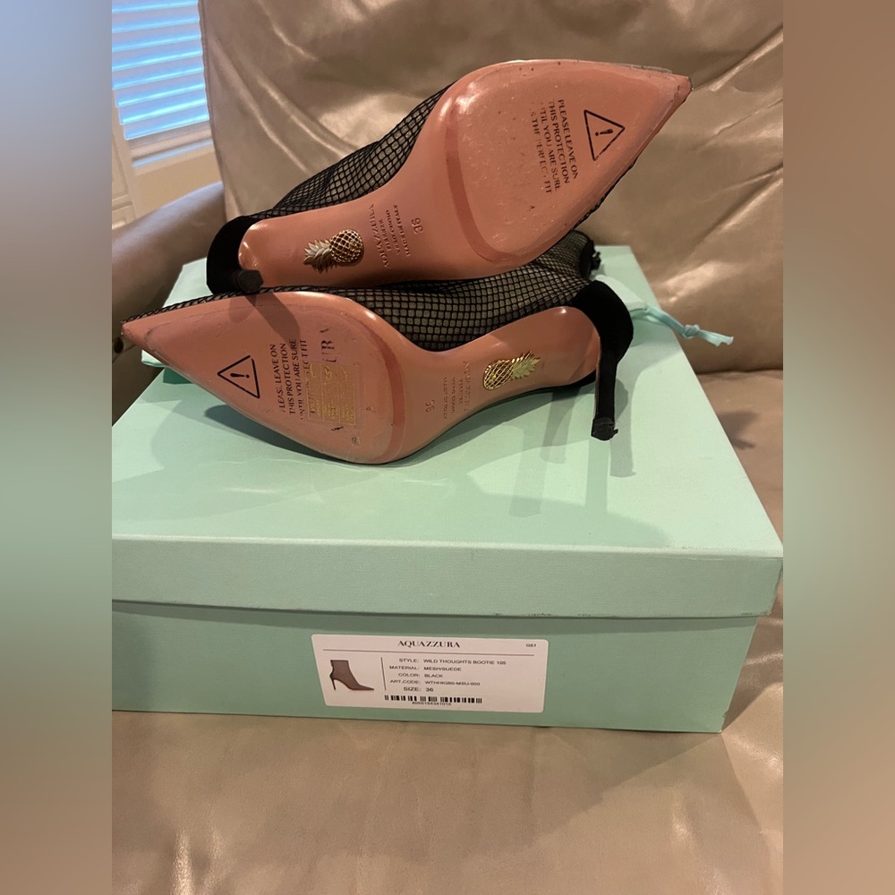 Aquazzura Wild Thoughts Bootie 105 - Picture 3 of 6